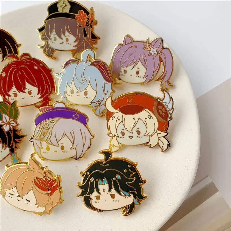 Dropshipping Kawaii Genshin Impacts Enamel Badges Venti Keqing Xiao Ganyu Pins Metal Badge Button Brooch Pins Collection Gift
Dropshipping Kawaii Genshin Impacts Enamel Badges Venti Keqing Xiao Ganyu Pins Metal Badge Button Brooch Pins Collection Gift
