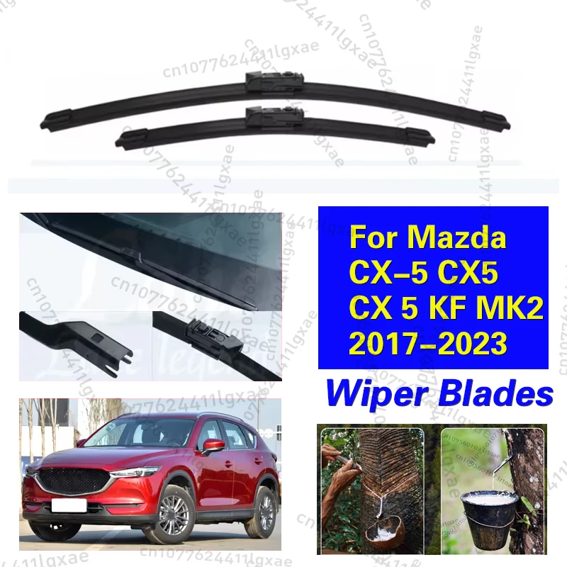 2x Front Windshield Wiper Blades For Mazda CX-5 CX5 CX 5 KF MK2 2017-2023 2018 2019 2020 2021 2022 Windscreen Window Accessories
2x Front Windshield Wiper Blades For Mazda CX-5 CX5 CX 5 KF MK2 2017-2023 2018 2019 2020 2021 2022 Windscreen Window Accessories
