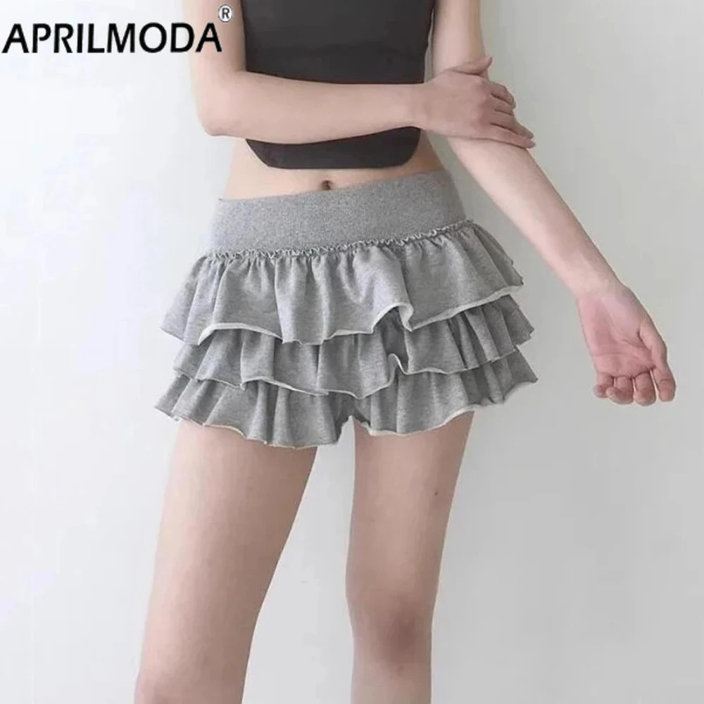 2024 Solid Retro Solid Pleated Mini Skirt Women Harajuku Korean Y2K Cute Ruffles Cake Skirts Fashion High Waist Short Skirts
2024 Solid Retro Solid Pleated Mini Skirt Women Harajuku Korean Y2K Cute Ruffles Cake Skirts Fashion High Waist Short Skirts