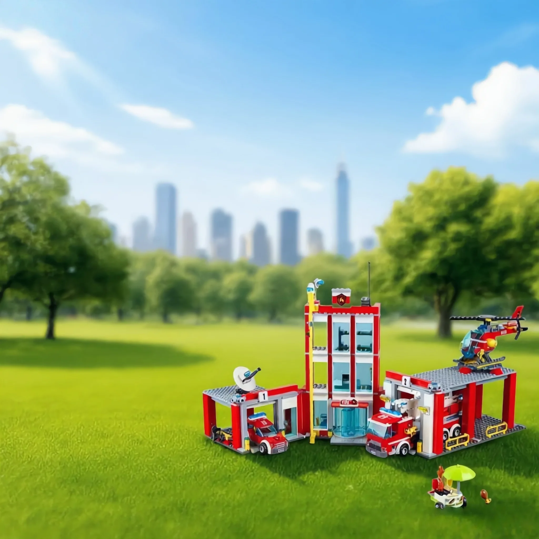 MOC Firefighter City Center Fire Station Building Model Brick Home Decoration Toys Creative Education Christmas Birthday
MOC Firefighter City Center Fire Station Building Model Brick Home Decoration Toys Creative Education Christmas Birthday