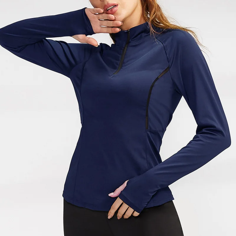 Aiithuug Women's Long Sleeve Quarter-Zip Pullover Slim Fit Athletic Yoga Tops Workout Running Shirts with Thumbholes Workout Top
Aiithuug Women's Long Sleeve Quarter-Zip Pullover Slim Fit Athletic Yoga Tops Workout Running Shirts with Thumbholes Workout Top