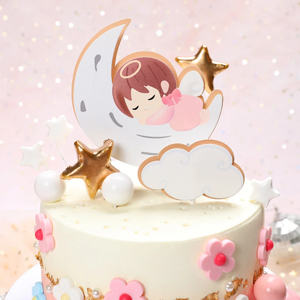 5pcs Cake Decoration Picks Toppers for Birthday Wedding Child Cartoon Angel Clouds Reusable Party Food Cupcake Fruit
5pcs Cake Decoration Picks Toppers for Birthday Wedding Child Cartoon Angel Clouds Reusable Party Food Cupcake Fruit