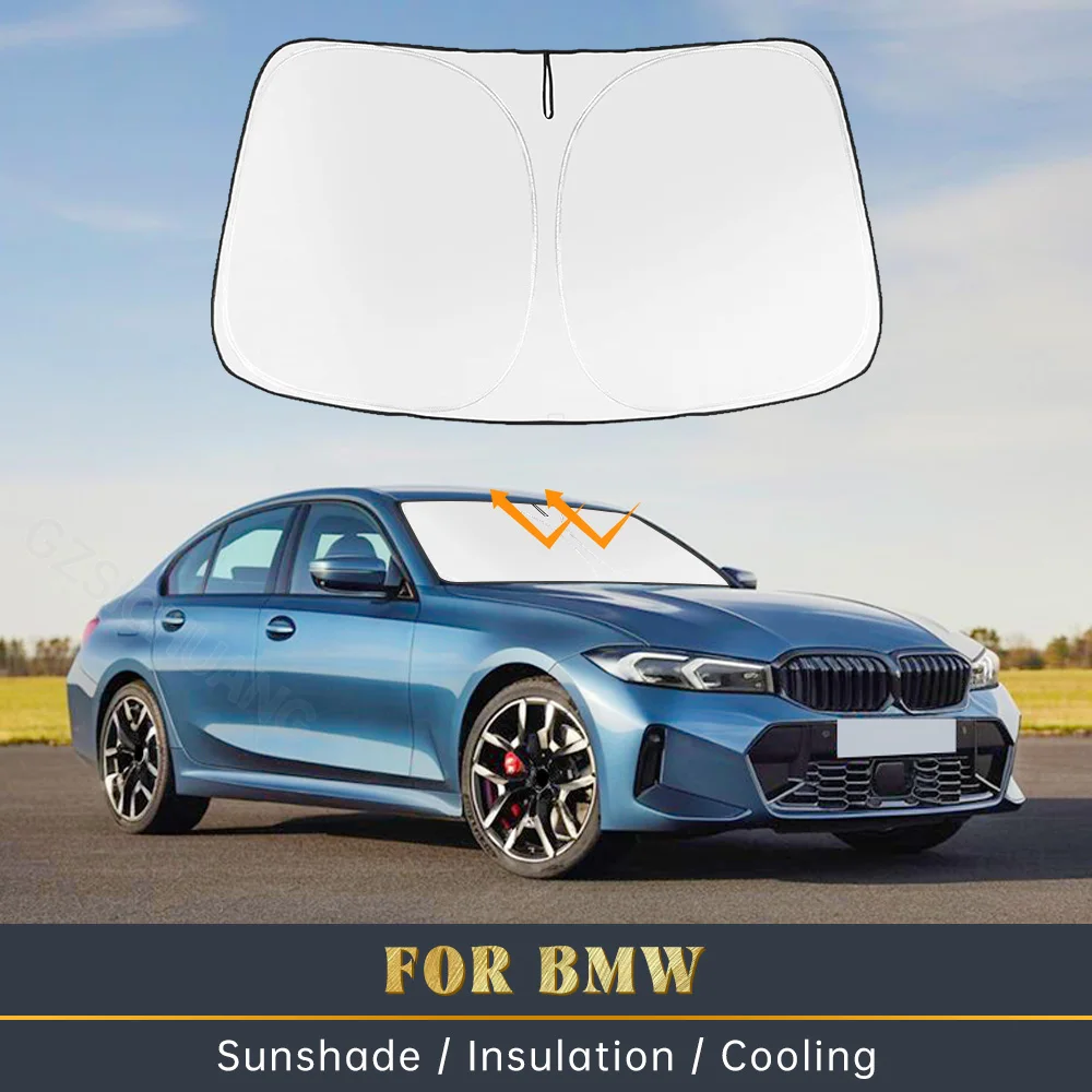 Автомобильный солнцезащитный козырек на переднее стекло, теплоизоляционный автомобильный чехол для BMW 3 5 7 серии X1 X3 X5, аксессуары для солнцезащитного козырька на лобовое стекло
Автомобильный солнцезащитный козырек на переднее стекло, теплоизоляционный автомобильный чехол для BMW 3 5 7 серии X1 X3 X5, аксессуары для солнцезащитного козырька на лобовое стекло