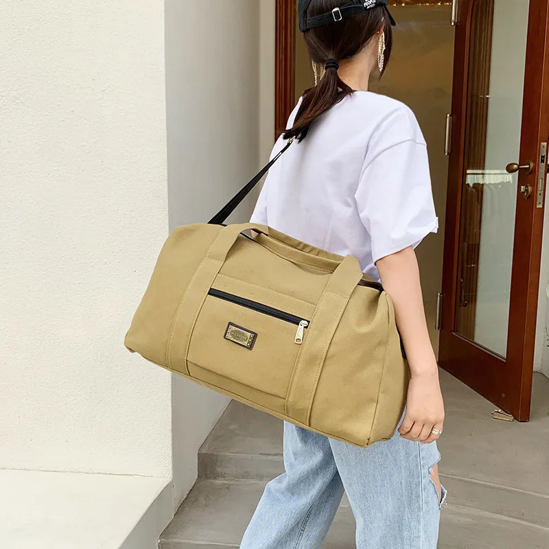 Large Capacity Wear-resistant Canvas Handbag Crossbody Travel Duffle Bag For Business Trip Outdoor Camping
Large Capacity Wear-resistant Canvas Handbag Crossbody Travel Duffle Bag For Business Trip Outdoor Camping