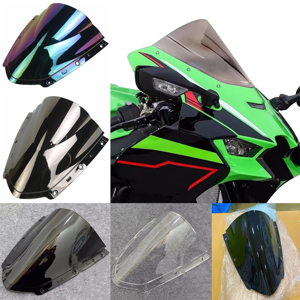 Motorcycle Windshield Parabrisas Windscreen Screen Wind Deflector For Kawasaki Ninja ZX10R ZX10RR ZX-10R 2020 2021 2022 23 2024
Motorcycle Windshield Parabrisas Windscreen Screen Wind Deflector For Kawasaki Ninja ZX10R ZX10RR ZX-10R 2020 2021 2022 23 2024