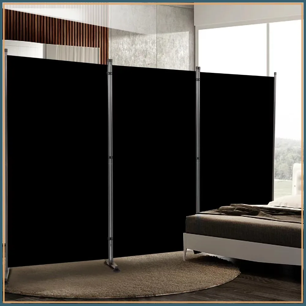 6FT Room Divider Folding Privacy Screen, 3 Panel Freestanding Partition Wall for Home Office Bedroom
6FT Room Divider Folding Privacy Screen, 3 Panel Freestanding Partition Wall for Home Office Bedroom