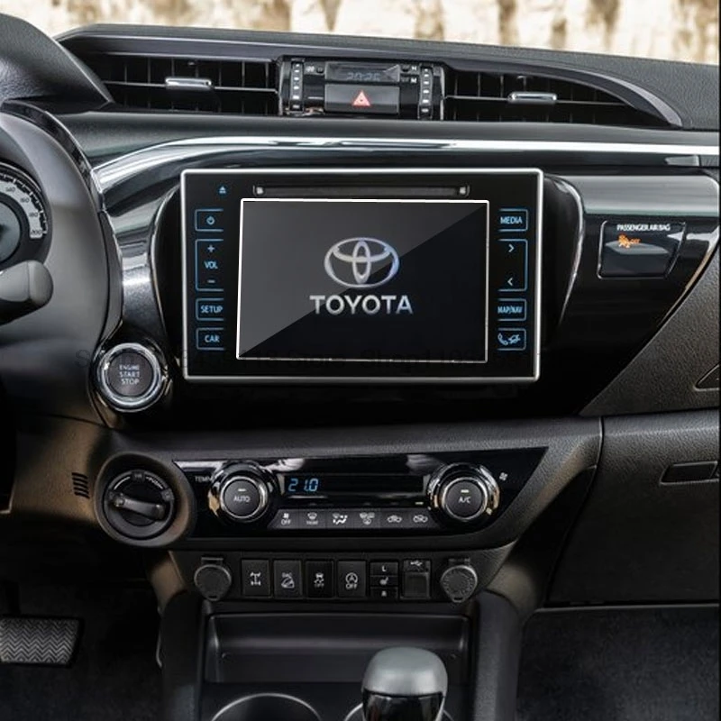 Защитное закаленное стекло для Toyota Hilux 2019, 7-дюймовая фотопленка с защитой от царапин
Защитное закаленное стекло для Toyota Hilux 2019, 7-дюймовая фотопленка с защитой от царапин