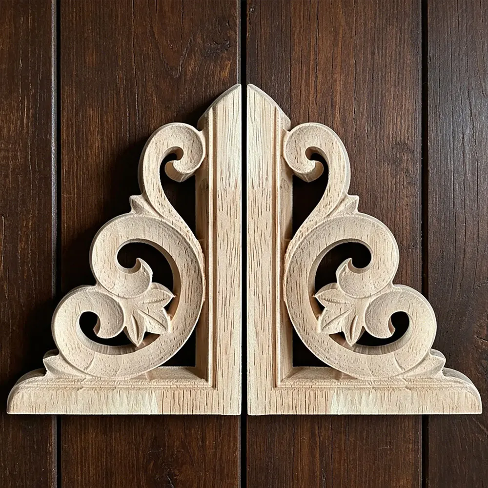 4PCS 14cm Woodcarving Decal Wood Carved Wooden Crafts Corner Appliques Frame Wall Door Furniture Decorative Wood Veneer
4PCS 14cm Woodcarving Decal Wood Carved Wooden Crafts Corner Appliques Frame Wall Door Furniture Decorative Wood Veneer