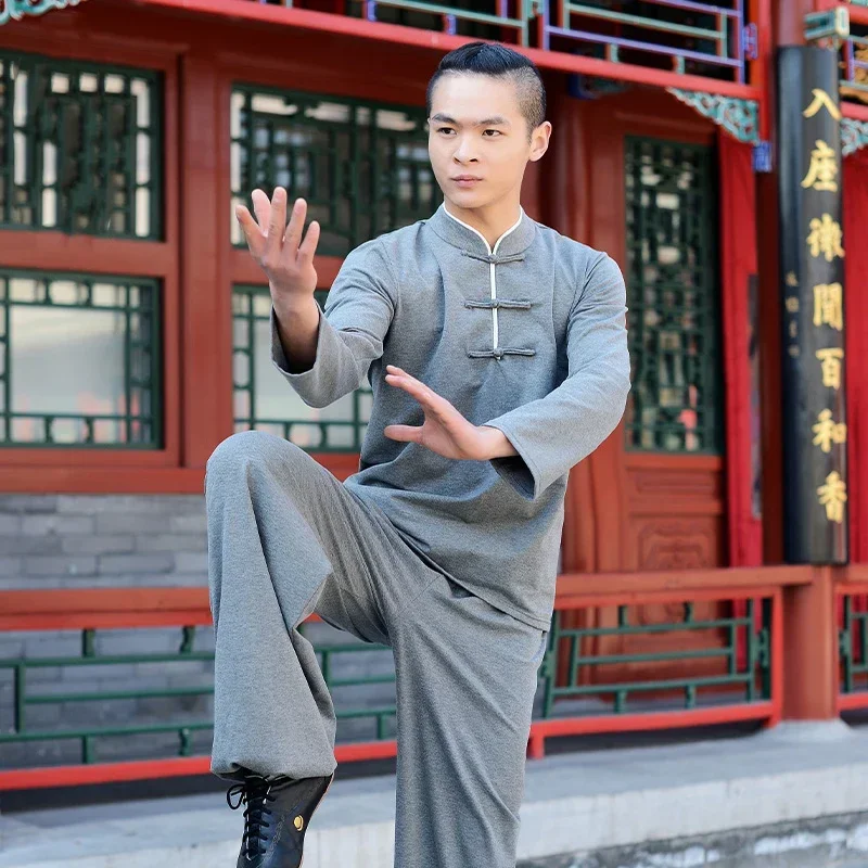 Cotton Kung Fu Tai Chi Clothing Breathable Martial Arts Clothes Taijiquan Wushu Uniform Chinese Style 2024 New Style
Cotton Kung Fu Tai Chi Clothing Breathable Martial Arts Clothes Taijiquan Wushu Uniform Chinese Style 2024 New Style