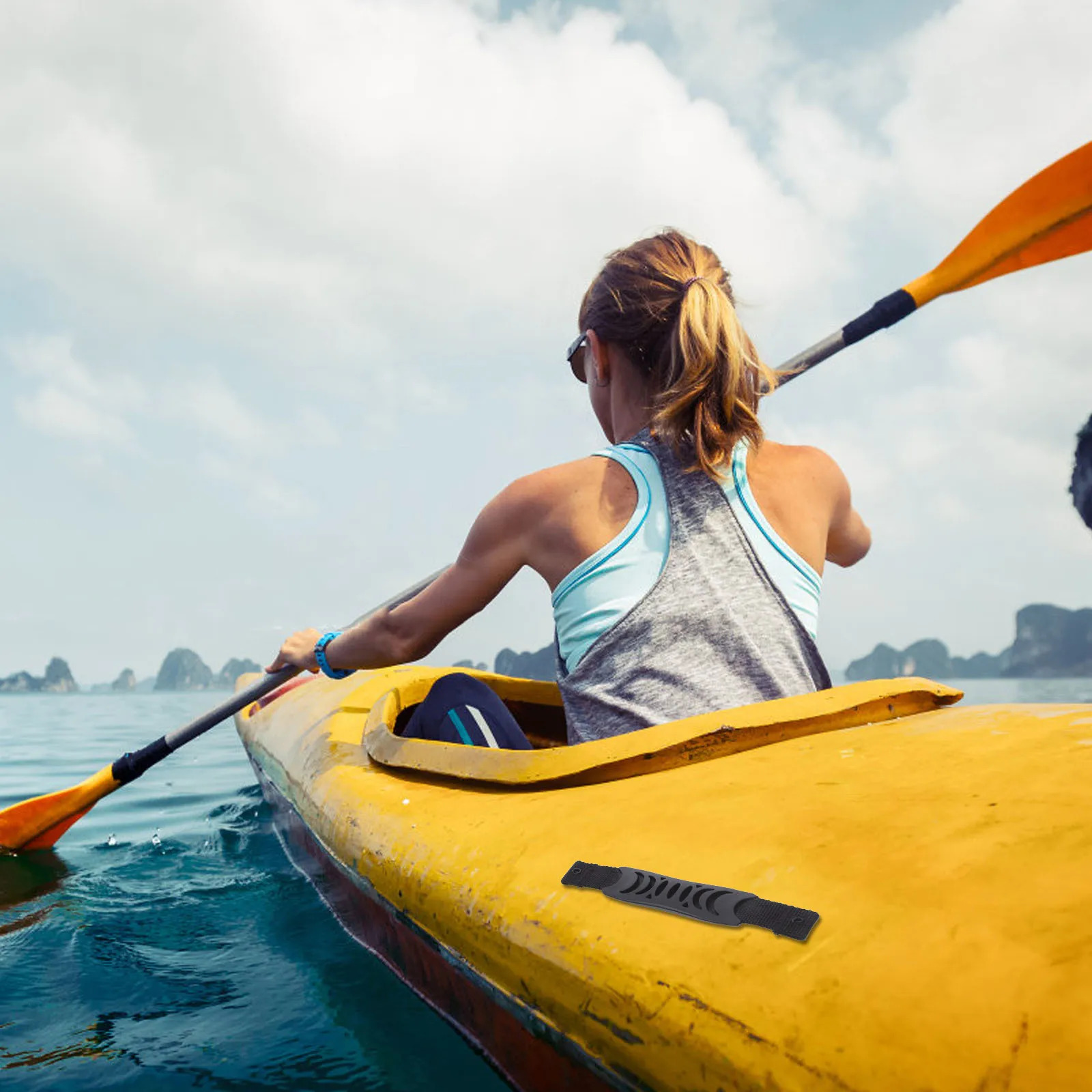 2Pcs Kayak Carry Handle Straps Ergonomic PVC Webbing Nonslip Sweat Resistant for Paddle Board Boat Outdoor Use
2Pcs Kayak Carry Handle Straps Ergonomic PVC Webbing Nonslip Sweat Resistant for Paddle Board Boat Outdoor Use