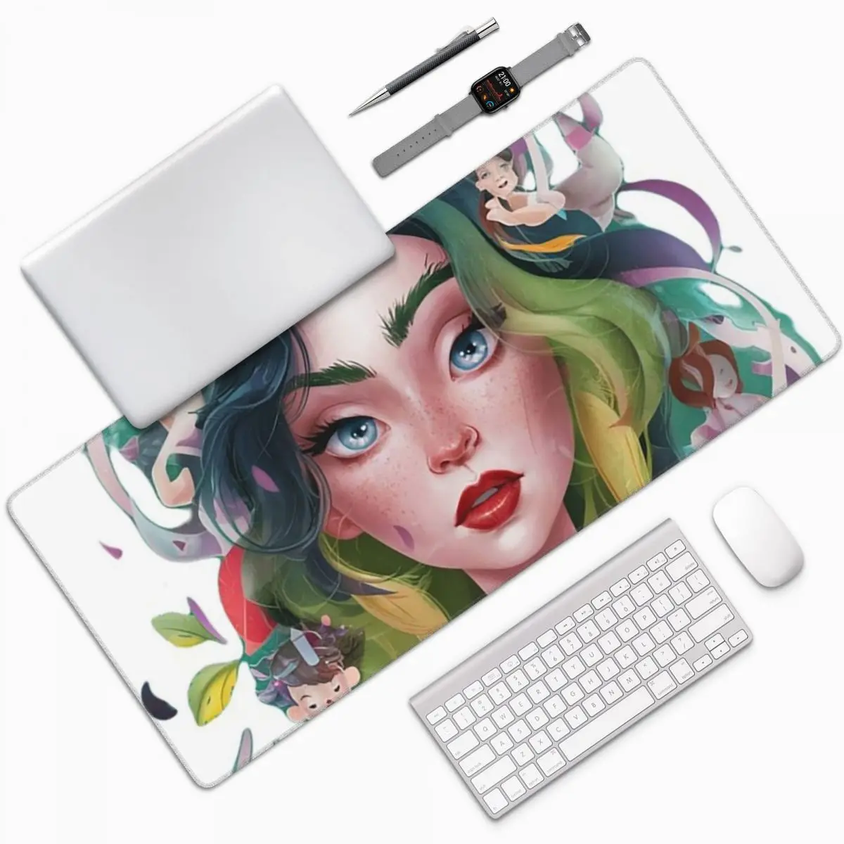 Queen Of Spring Large Mouse Pad Computer Keyboard Mouse Mat Gaming PC Laptop Desk Mat Office Accessories Table Mats
Queen Of Spring Large Mouse Pad Computer Keyboard Mouse Mat Gaming PC Laptop Desk Mat Office Accessories Table Mats