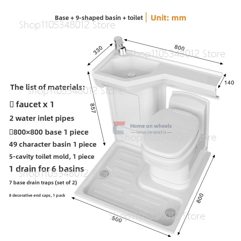 RV Accessories For Sale OEM Camper Toilet Base For RV Yacht 800x800 Bathroom
RV Accessories For Sale OEM Camper Toilet Base For RV Yacht 800x800 Bathroom