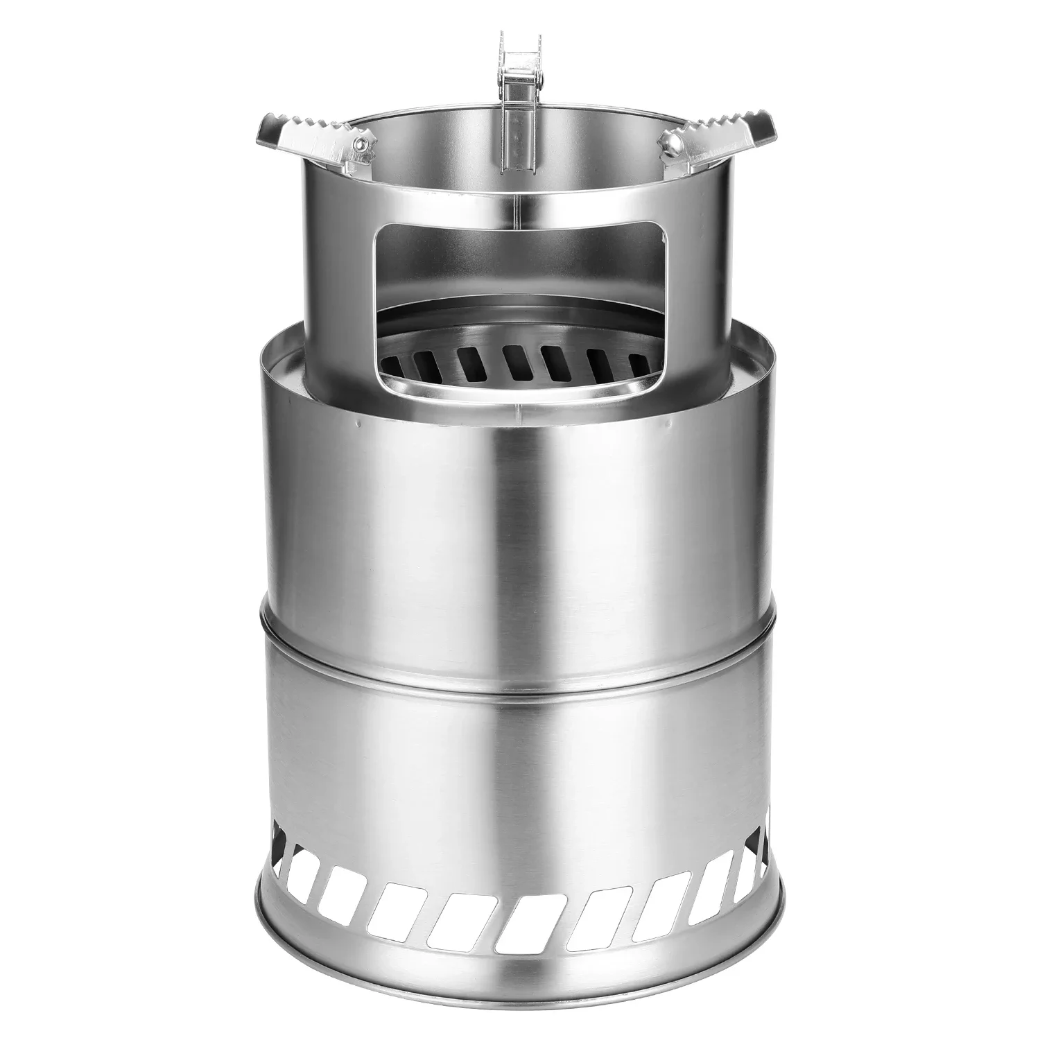 Outdoor Furnace Wood Stoves Portable Stainless Steel Detachable Windproof Barbecue Stoves For Hiking Camping Picnic Cooking
Outdoor Furnace Wood Stoves Portable Stainless Steel Detachable Windproof Barbecue Stoves For Hiking Camping Picnic Cooking