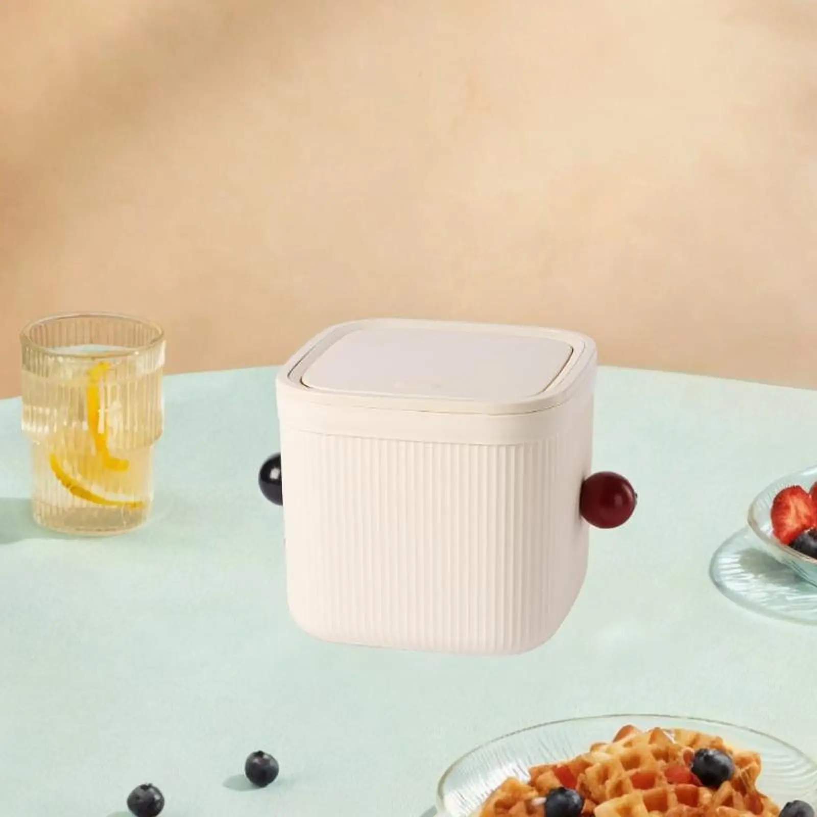 Настольный мусорный бак с крышкой, легко моется, многофункциональный нескользящий мусорный бак, мусорная корзина для дома, общежития, гостиной
Настольный мусорный бак с крышкой, легко моется, многофункциональный нескользящий мусорный бак, мусорная корзина для дома, общежития, гостиной