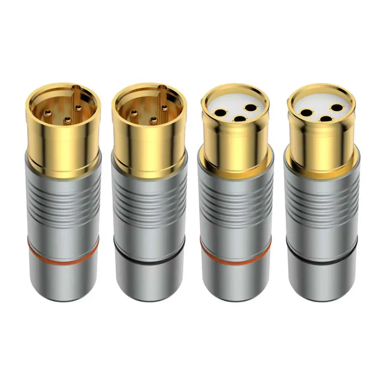 4 шт., высококачественный золотой/посеребренный медный разъем «папа-мама» XLR, Hi-Fi аудио XLR, балансировочный разъем для кабеля VOODOO
4 шт., высококачественный золотой/посеребренный медный разъем «папа-мама» XLR, Hi-Fi аудио XLR, балансировочный разъем для кабеля VOODOO