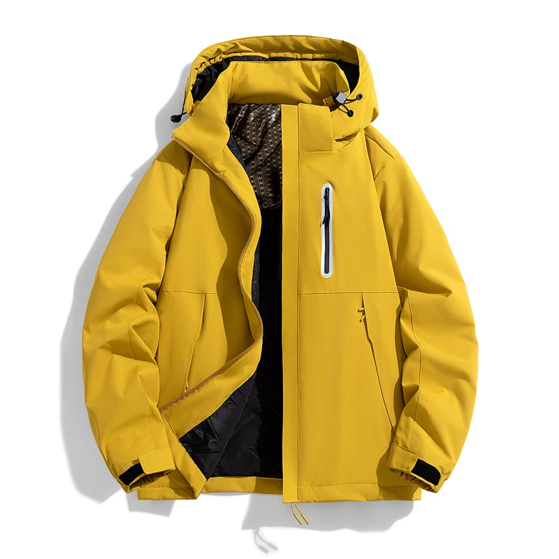 Outdoor Fishing Casual Trend Comfortable Thick Warm Windproof Padded Jacket Couple's Comfortable Workwear Parka Hooded Jacket
Outdoor Fishing Casual Trend Comfortable Thick Warm Windproof Padded Jacket Couple's Comfortable Workwear Parka Hooded Jacket