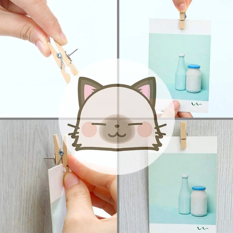 New 20Pcs/Box Office & School Stationery Pins Durable Wooden Clip Push Pins Decorative Binder Thumb Tacks For Cork Blackboard
New 20Pcs/Box Office & School Stationery Pins Durable Wooden Clip Push Pins Decorative Binder Thumb Tacks For Cork Blackboard