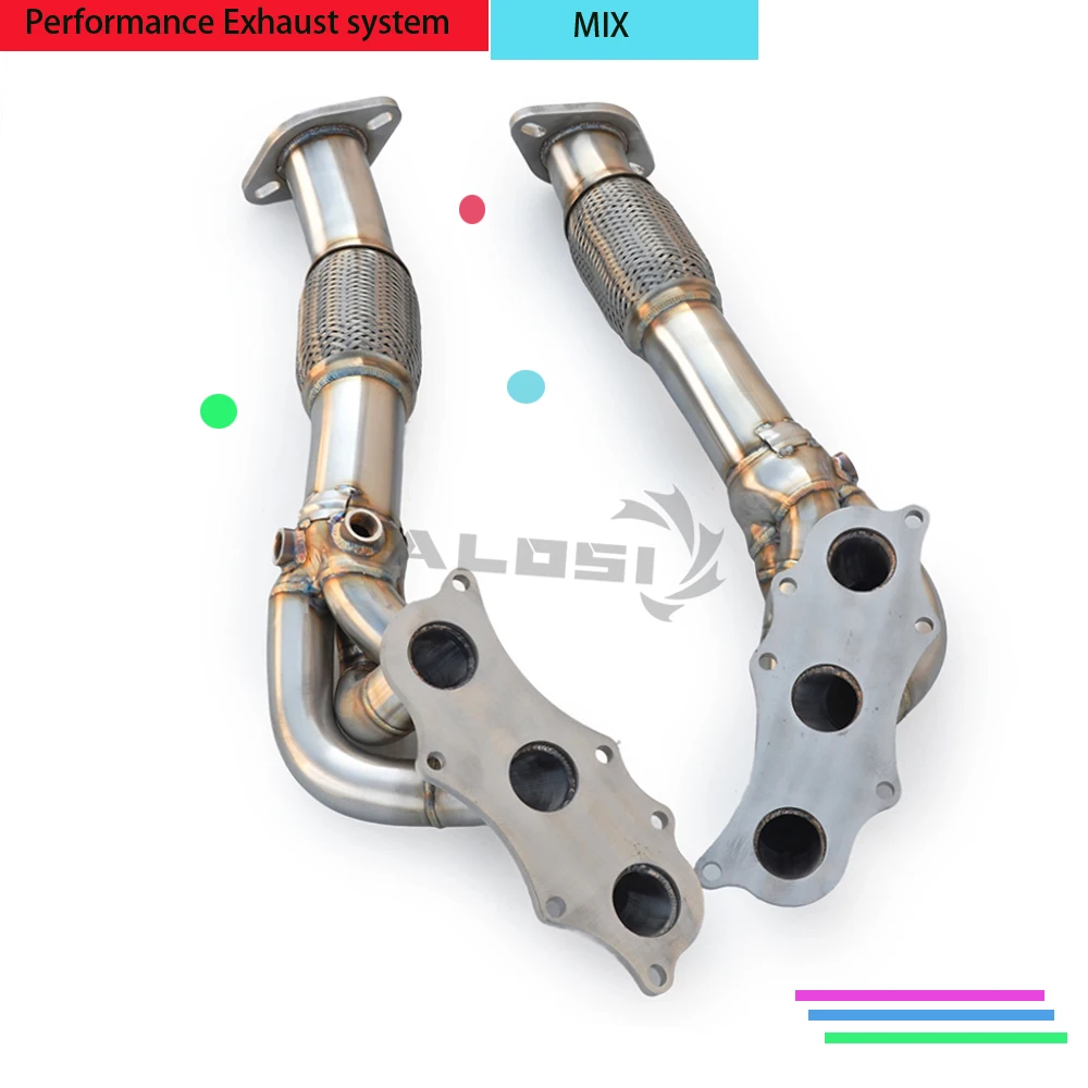 Exhaust for Lexus GS250 GS300 2.5 3.0 2006-2018 rear-wheel drive Exhaust collector Performance Header High-flow exhaust pipe
Exhaust for Lexus GS250 GS300 2.5 3.0 2006-2018 rear-wheel drive Exhaust collector Performance Header High-flow exhaust pipe