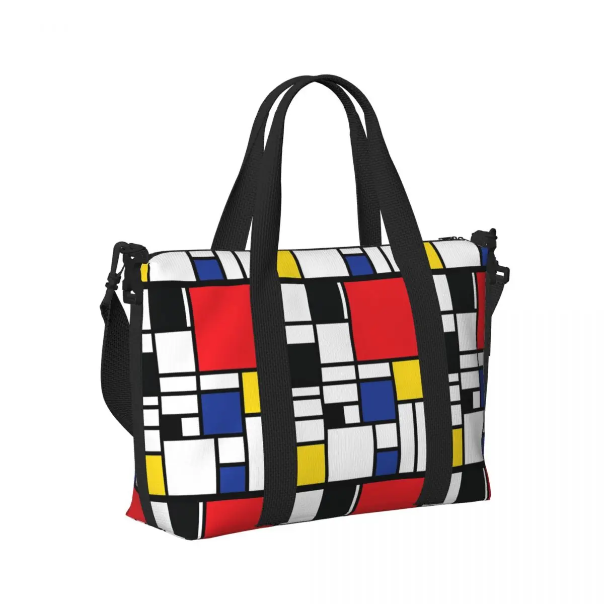 Piet Mondrian De Stijl Beach Travel Bag Large Capacity Tote Bags for Gym Yoga Women Shopping Duffle Shoulder Bag
Piet Mondrian De Stijl Beach Travel Bag Large Capacity Tote Bags for Gym Yoga Women Shopping Duffle Shoulder Bag