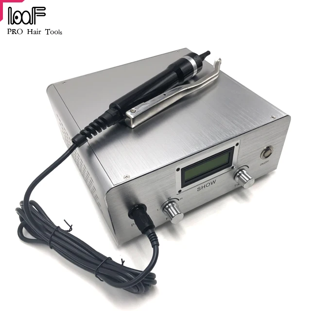 LOOF Cold Fusion Ultrasonic Bonding Machine for Hair Extension Express Hair Extension Machine
LOOF Cold Fusion Ultrasonic Bonding Machine for Hair Extension Express Hair Extension Machine