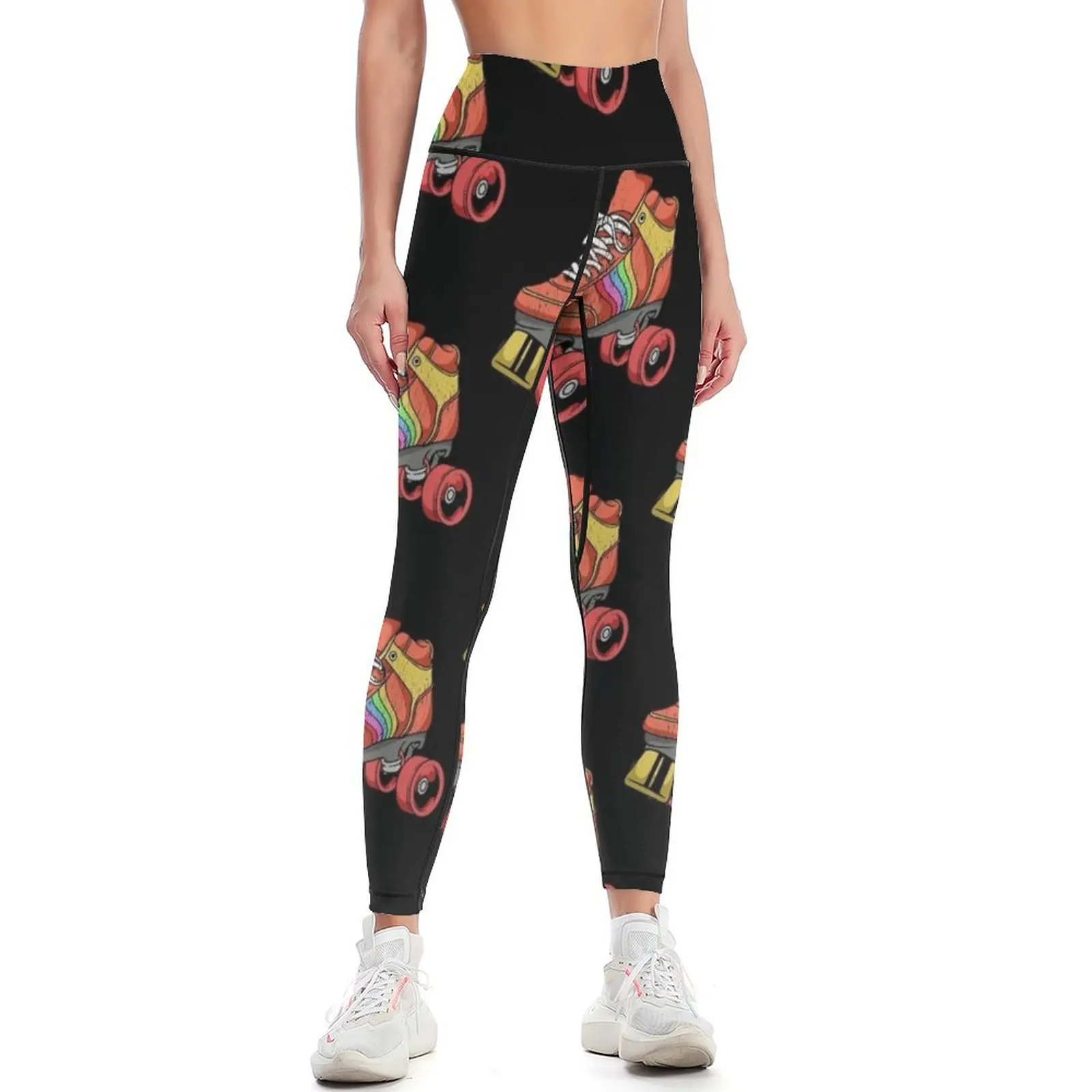 Colorful Roller Skating Leggings Women's sports pants sport pants push up tights for Womens Leggings
Colorful Roller Skating Leggings Women's sports pants sport pants push up tights for Womens Leggings