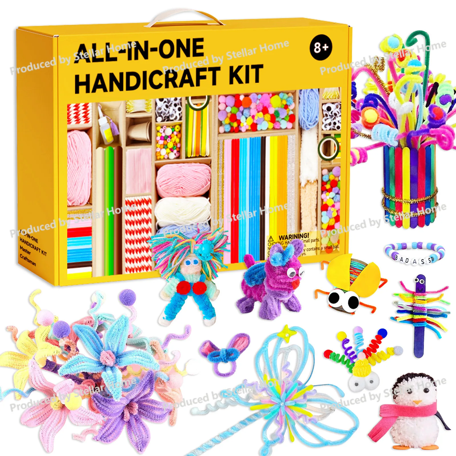 Children's Handmade Educational Toy Material Package, Creative DIY Toy Set
Children's Handmade Educational Toy Material Package, Creative DIY Toy Set