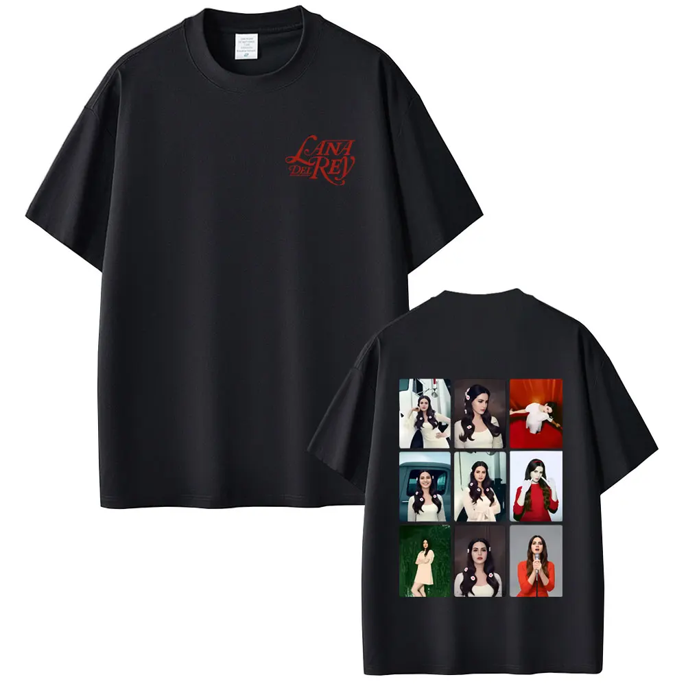 Lana Del Rey MusicAlbum Cover Graphic T-shirt Men's Women Fashion Casual T Shirts Unisex Retro Oversized Short Sleeve T-shirts
Lana Del Rey MusicAlbum Cover Graphic T-shirt Men's Women Fashion Casual T Shirts Unisex Retro Oversized Short Sleeve T-shirts