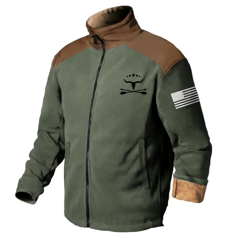 Men's Hoodie Full Zip Hoodie Fleece Hoodie Stand Coolar Temperamnet Stylish Fleece And Thick Hooded Color Block National Flag
Men's Hoodie Full Zip Hoodie Fleece Hoodie Stand Coolar Temperamnet Stylish Fleece And Thick Hooded Color Block National Flag