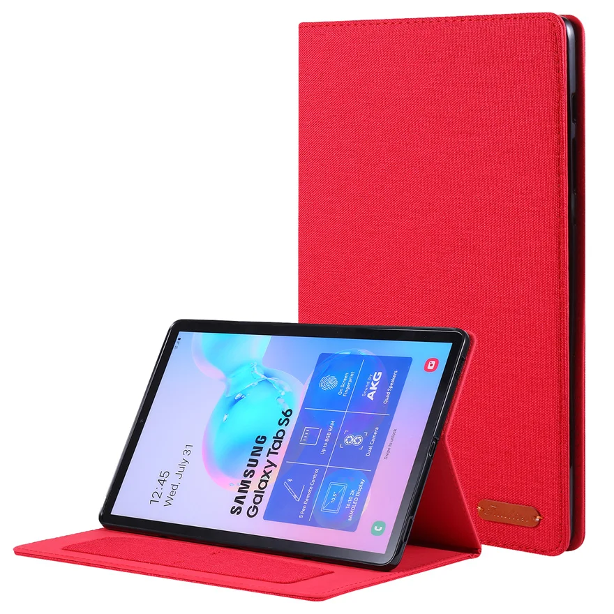 For Samsung Galaxy Tab S6 10.5 Case for Model SM-T860 T865 Fabric Tablet Stand Cover Case Shockproof Protective Shell
For Samsung Galaxy Tab S6 10.5 Case for Model SM-T860 T865 Fabric Tablet Stand Cover Case Shockproof Protective Shell