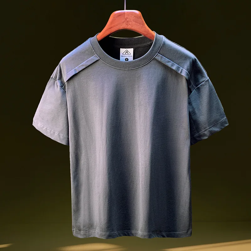 Short sleeved T-shirt for men, summer 2025 new breathable top design, loose oversized half sleeved T-shirt
Short sleeved T-shirt for men, summer 2025 new breathable top design, loose oversized half sleeved T-shirt