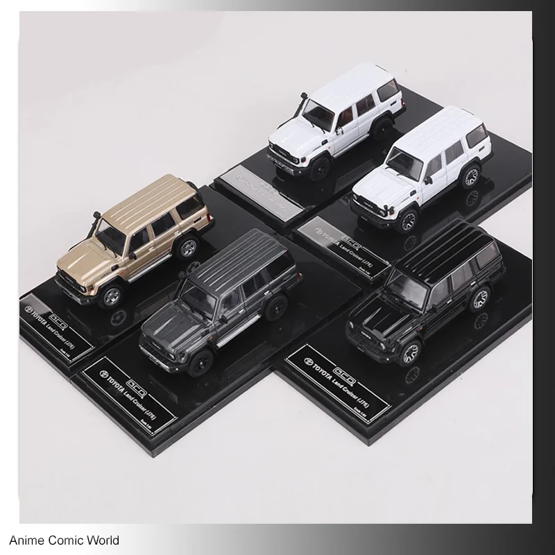 GCD 1:64 Land Cruiser LC76/LC70 SUV Alloy Model Car Model Collectible Toys Children Gift
GCD 1:64 Land Cruiser LC76/LC70 SUV Alloy Model Car Model Collectible Toys Children Gift