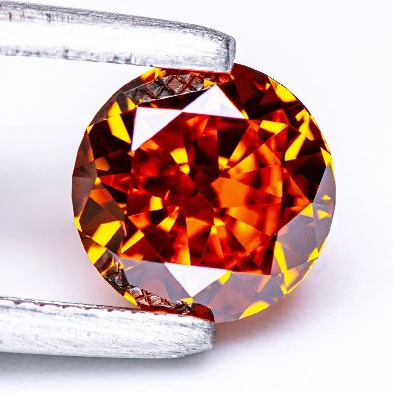 Q-Cubic Zirconia Crushed Ice Cut No Certificate Round Shape Orange Color Charms Beads For Top Jewelry Making Bracelet Materials 
Q-Cubic Zirconia Crushed Ice Cut No Certificate Round Shape Orange Color Charms Beads For Top Jewelry Making Bracelet Materials
