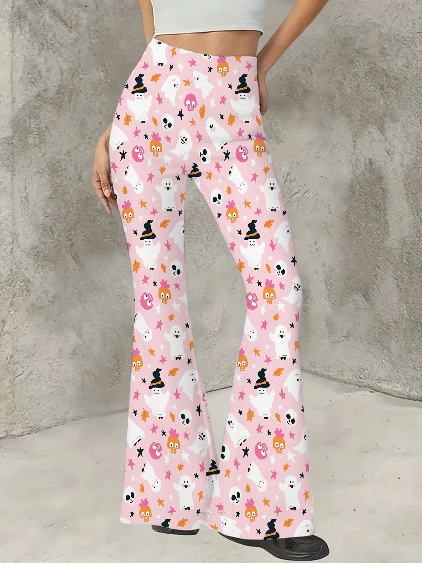 Women's Floral Print Flare Pants Elegant Stretchy Bell Bottom Trousers Summer
Women's Floral Print Flare Pants Elegant Stretchy Bell Bottom Trousers Summer