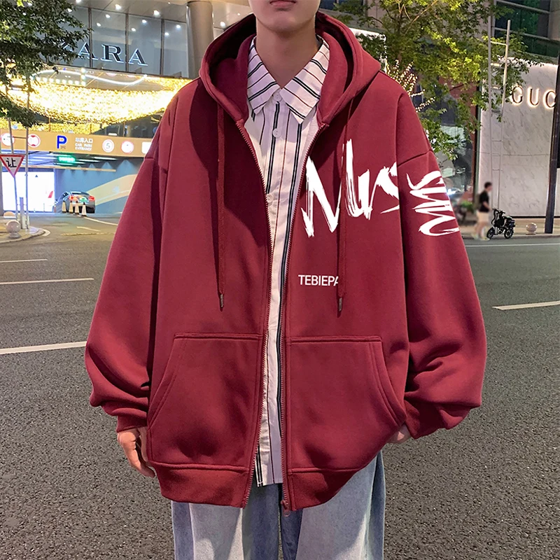 Men's Fce Lined Hoodie Spring Autumn 2024 New Design Couple's Outerwear Trendy Zipper Open Cardigan Casual Loose Fit
Men's Fce Lined Hoodie Spring Autumn 2024 New Design Couple's Outerwear Trendy Zipper Open Cardigan Casual Loose Fit