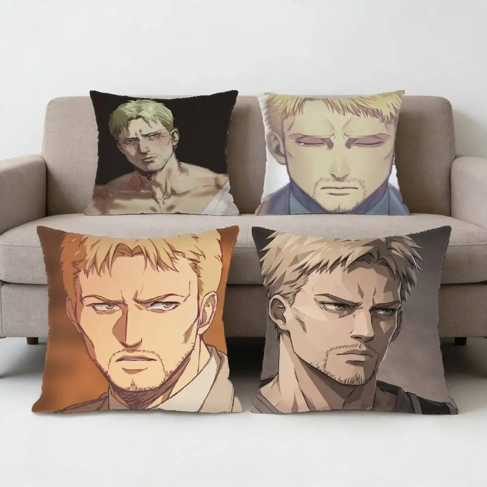 Attack on Titan Reiner Braun Pillow Case Anti-dustmite Pillowcase Invisible zipper silky short plush Sofa cushion cover
Attack on Titan Reiner Braun Pillow Case Anti-dustmite Pillowcase Invisible zipper silky short plush Sofa cushion cover