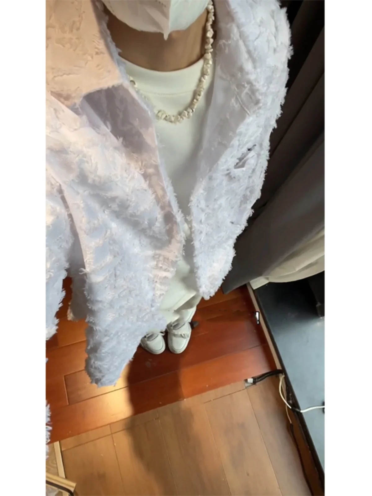 Retro American Plaid Long Sve White irt Men's Spring Autumn Loose Youthful Feeling Tassel Trim irt Casual Faion
Retro American Plaid Long Sve White irt Men's Spring Autumn Loose Youthful Feeling Tassel Trim irt Casual Faion