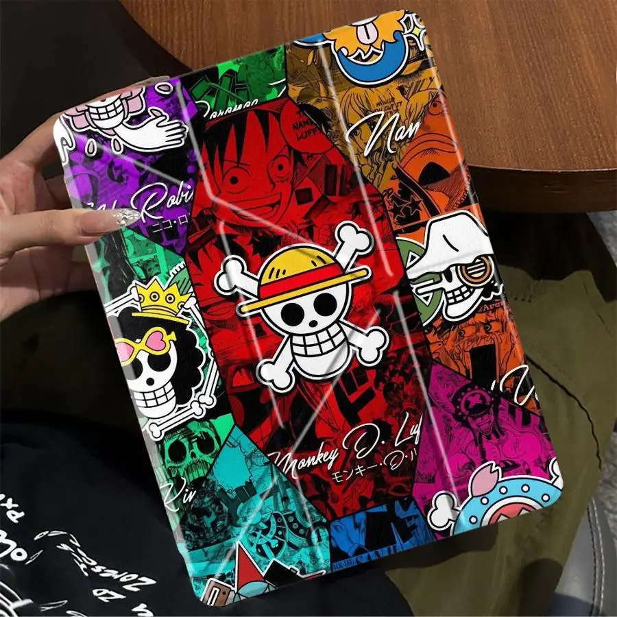 One Pieces Logo Holder Cover Tablet Case For iPad Air 4 5 M3 M2 1 2 M4 11inch Pro 11th 10th 9th 8th 7th 12.9inch Pro 2025 Mini 6
One Pieces Logo Holder Cover Tablet Case For iPad Air 4 5 M3 M2 1 2 M4 11inch Pro 11th 10th 9th 8th 7th 12.9inch Pro 2025 Mini 6