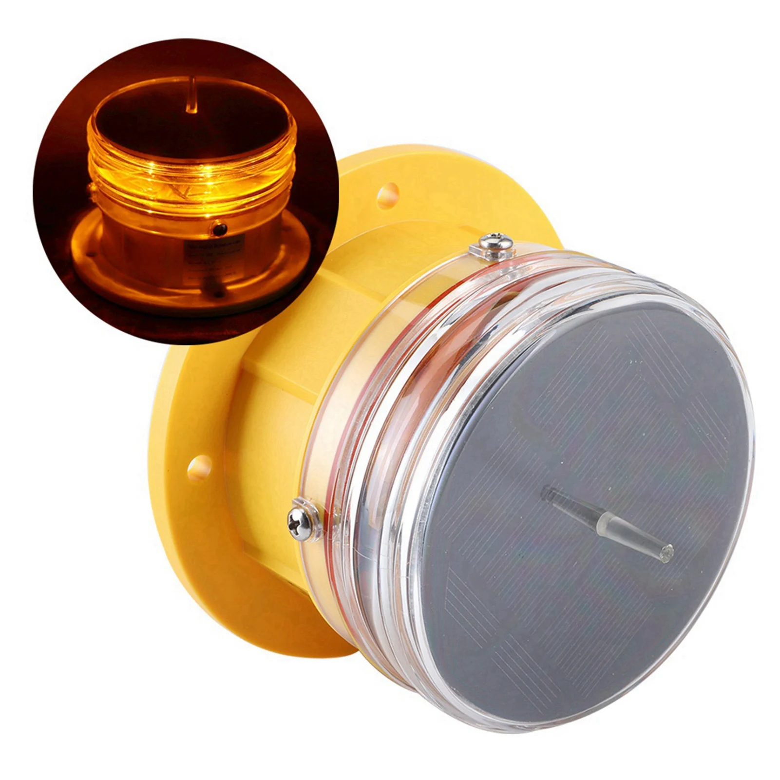 Solar Power Sidelight IP68 Waterproof LED Ship Marine Dock Barge Safety Beacon Flashing Light 360° Lighting Sidelight
Solar Power Sidelight IP68 Waterproof LED Ship Marine Dock Barge Safety Beacon Flashing Light 360° Lighting Sidelight