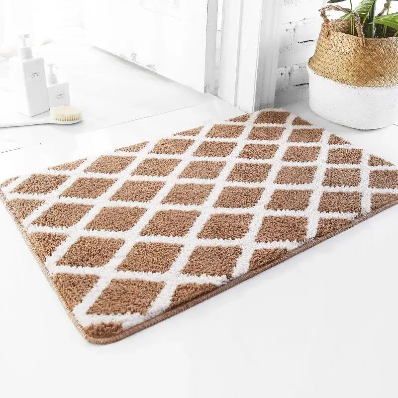 Nordic Geometric Home Floor Mats Simple Square Patterns Entrance Door Decoration Mats Bathroom Absorbent Non-slip Foot Pads
Nordic Geometric Home Floor Mats Simple Square Patterns Entrance Door Decoration Mats Bathroom Absorbent Non-slip Foot Pads