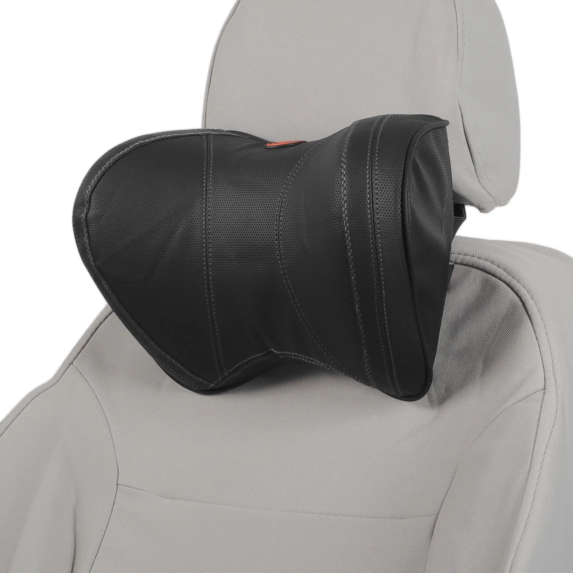 Ergonomic Car Headrest Pillow Memory Foam Neck Support Nappa Leather Black
Ergonomic Car Headrest Pillow Memory Foam Neck Support Nappa Leather Black