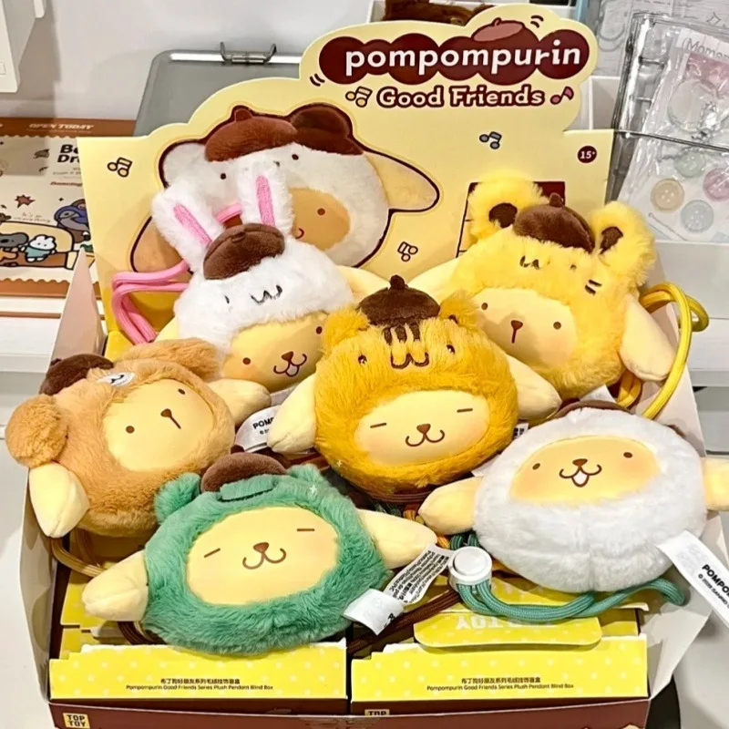 High Quality Sanrio Pompompurin Good Friend Series Mystery Box Plush Bag Decor Gift Pompompurin Plush Dolls Children's Day Gifts
High Quality Sanrio Pompompurin Good Friend Series Mystery Box Plush Bag Decor Gift Pompompurin Plush Dolls Children's Day Gifts