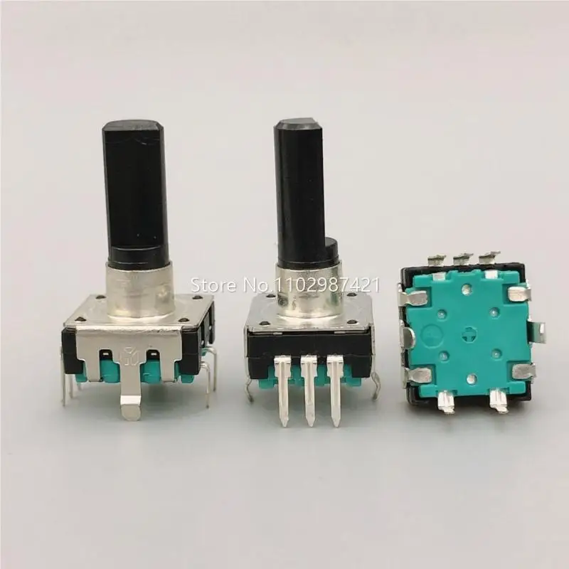 Двухпозиционный потенциометр регулировки громкости для автомобильной навигации EC12 с переключателем, 24 позиции, 24 импульса, длина ручки 19 мм
Двухпозиционный потенциометр регулировки громкости для автомобильной навигации EC12 с переключателем, 24 позиции, 24 импульса, длина ручки 19 мм