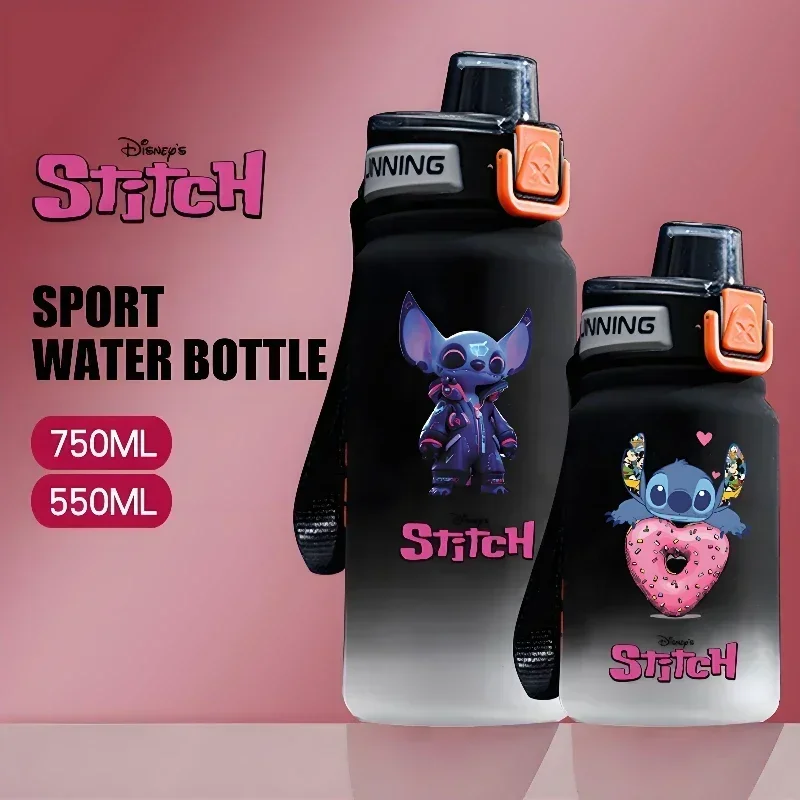 750ML Stitch Angel Cartoon Water Cup Portable Plastic Large Capacity Cartoon Figures Clear Cup Outdoor Sports Water Chil Cift
750ML Stitch Angel Cartoon Water Cup Portable Plastic Large Capacity Cartoon Figures Clear Cup Outdoor Sports Water Chil Cift