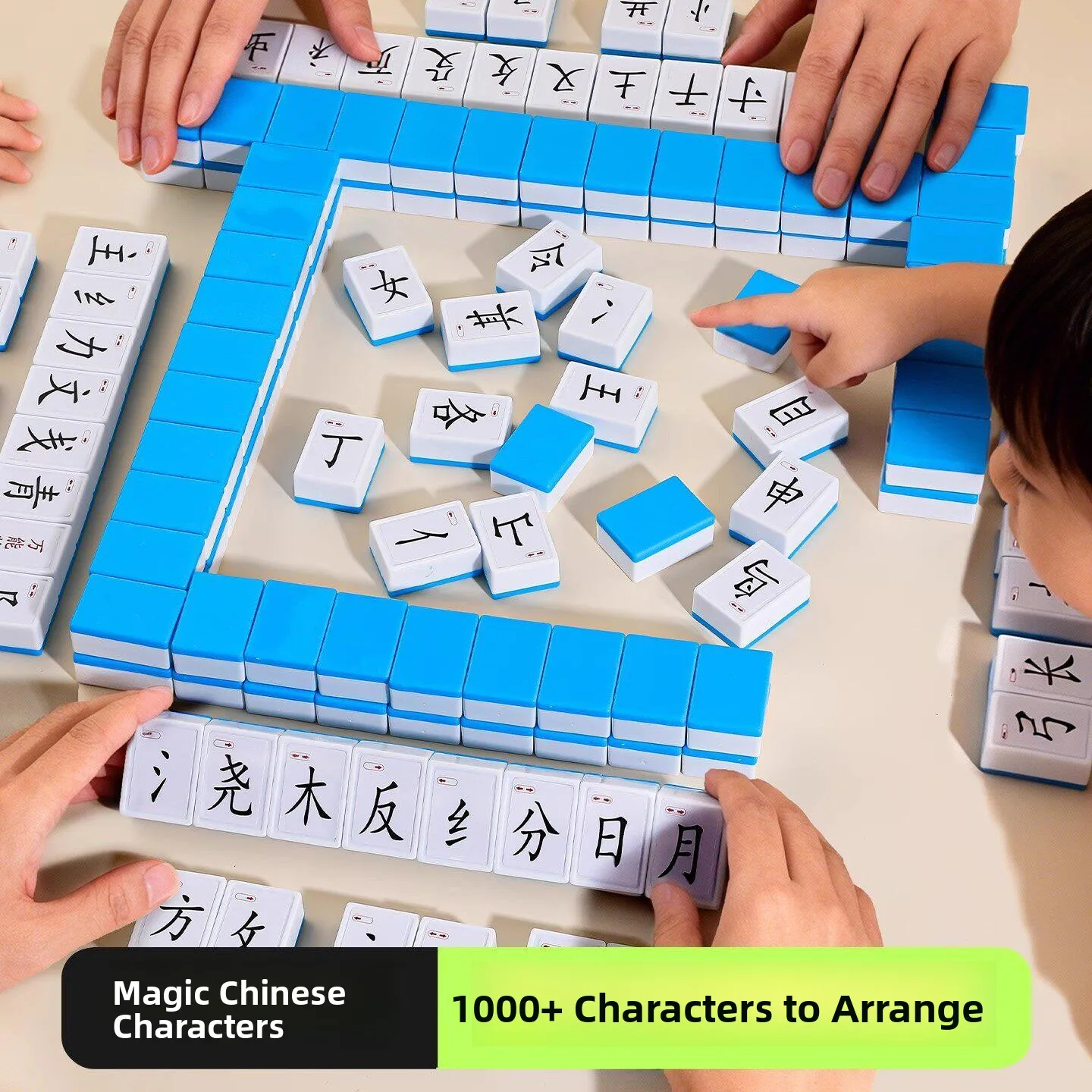 Magic Hanzi Mahjong Part Combination Large Size Silent Home Use Intelligence Enhancement Toy Table Game for Children
Magic Hanzi Mahjong Part Combination Large Size Silent Home Use Intelligence Enhancement Toy Table Game for Children