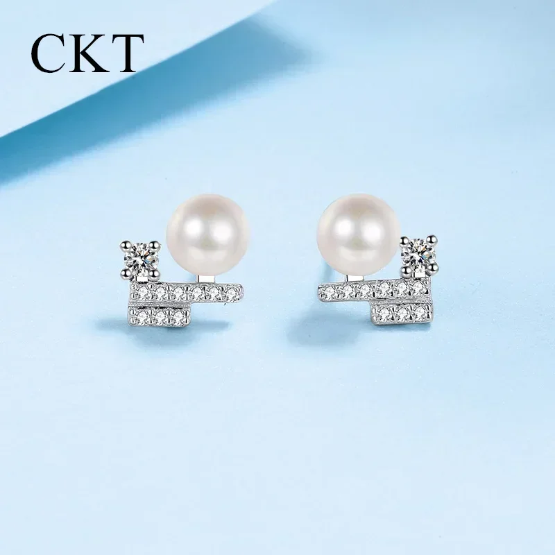 18K White Gold Platinum Pt950 Freshwater Pearl Temperament Moissanite Stud Earrings for Women's Earrings Wedding Jewelry
18K White Gold Platinum Pt950 Freshwater Pearl Temperament Moissanite Stud Earrings for Women's Earrings Wedding Jewelry