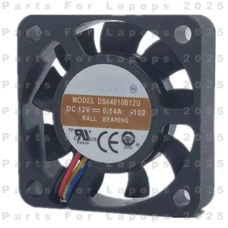 j New CPU Cooling Fan For AVC DS04010B12U 12V 0.14A 4CM 4-Wire PWM Chassis Fan 1PCS 40×40×10mm
j New CPU Cooling Fan For AVC DS04010B12U 12V 0.14A 4CM 4-Wire PWM Chassis Fan 1PCS 40×40×10mm