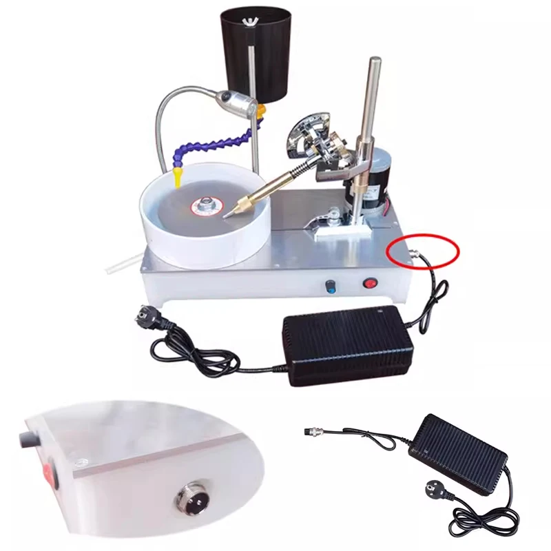 Precision Gemstone Polishing Machine Gemstone Faceting Machine Stepless Speed Control Gemstone Angle Grinder
Precision Gemstone Polishing Machine Gemstone Faceting Machine Stepless Speed Control Gemstone Angle Grinder