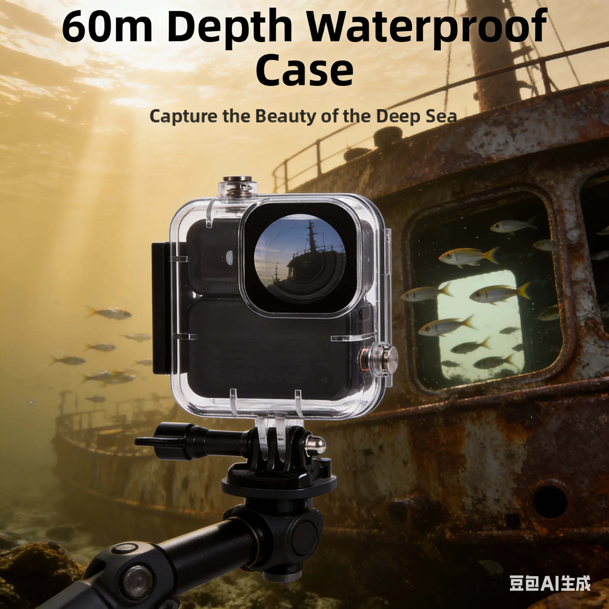 Waterproof Housing Case For DJI-Nano Cameras Anti-Drop Underwater Diving Action Camera Protective Cover Camera Accessories
Waterproof Housing Case For DJI-Nano Cameras Anti-Drop Underwater Diving Action Camera Protective Cover Camera Accessories