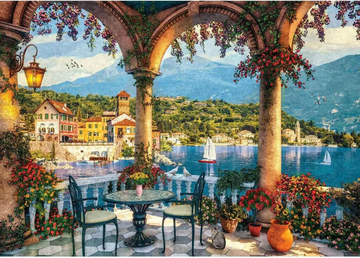 300 Pieces Wooden Puzzle Mediterranean Jigsaw Puzzle Hight Diffcult Challenging Bedrom Living Room Decor Birthday Perfect Gifts
300 Pieces Wooden Puzzle Mediterranean Jigsaw Puzzle Hight Diffcult Challenging Bedrom Living Room Decor Birthday Perfect Gifts