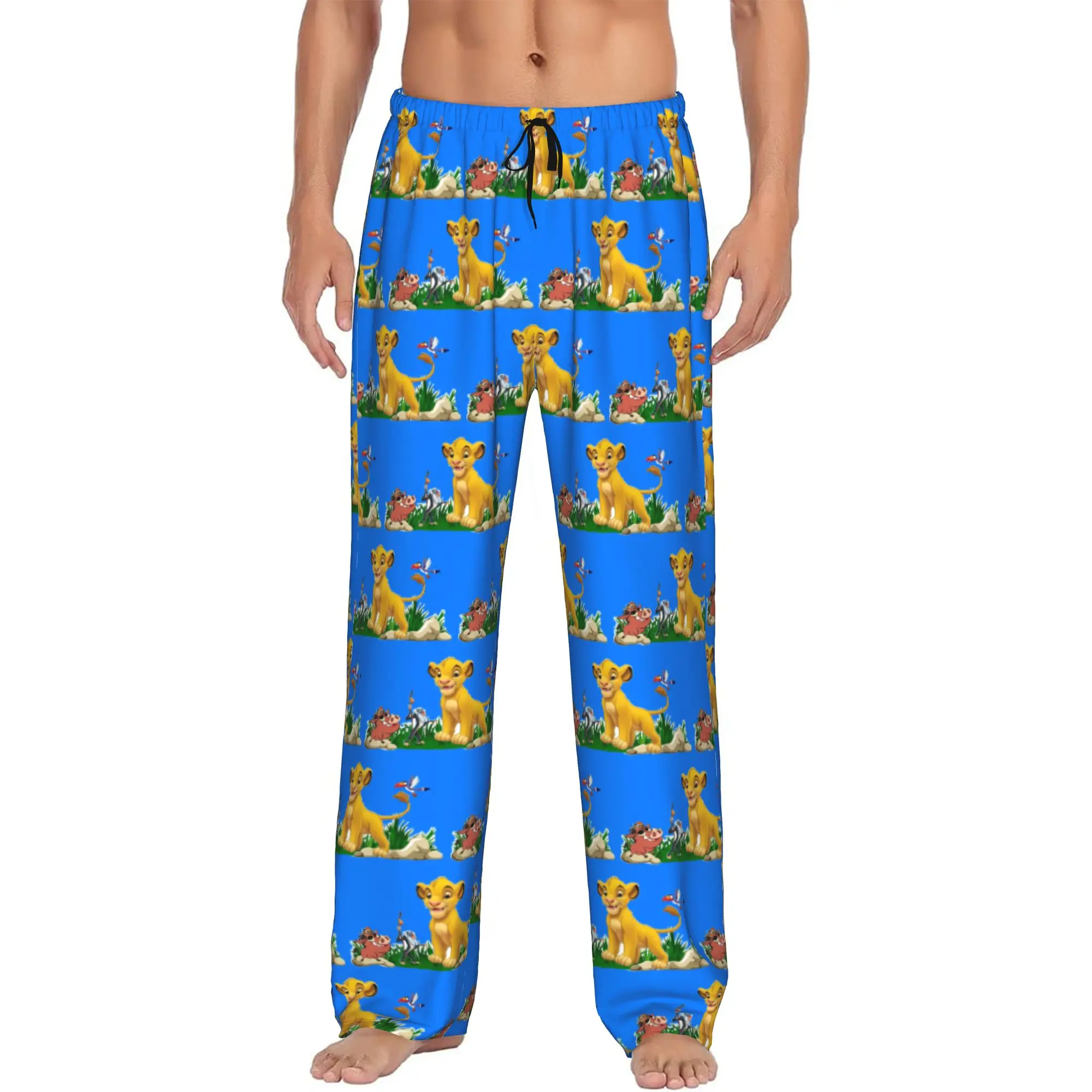 Custom The Lion Cartoon K-Kings Pajama Pants Sleepwear Men Elastic Waistband Anime Sleep Lounge Bottoms with Pockets
Custom The Lion Cartoon K-Kings Pajama Pants Sleepwear Men Elastic Waistband Anime Sleep Lounge Bottoms with Pockets